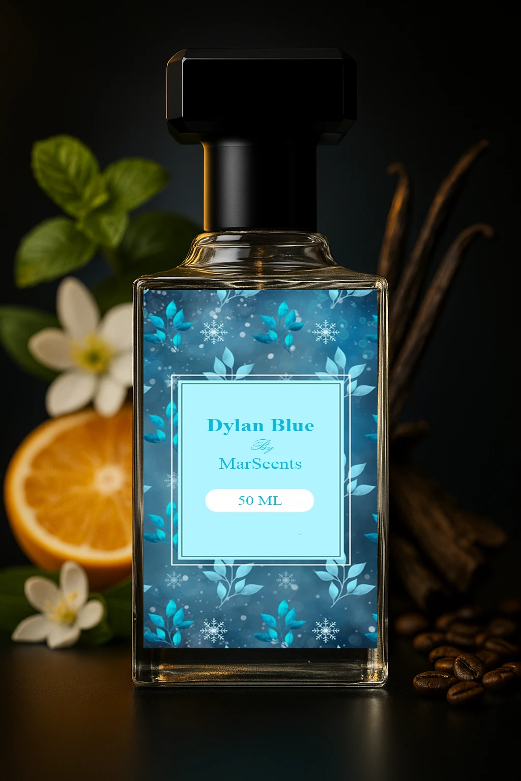 Dylan Blue by MarScents Unisex Perfume 50ml – Long Lasting Extrait de Parfum